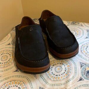 OluKai Moloa leather mule/loafers